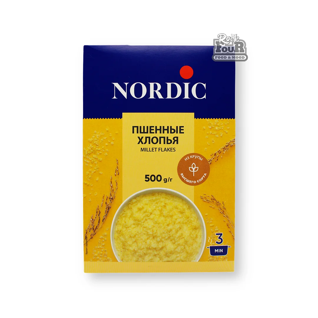 Կորեկի փաթիլներ «NORDIC» 500գ
